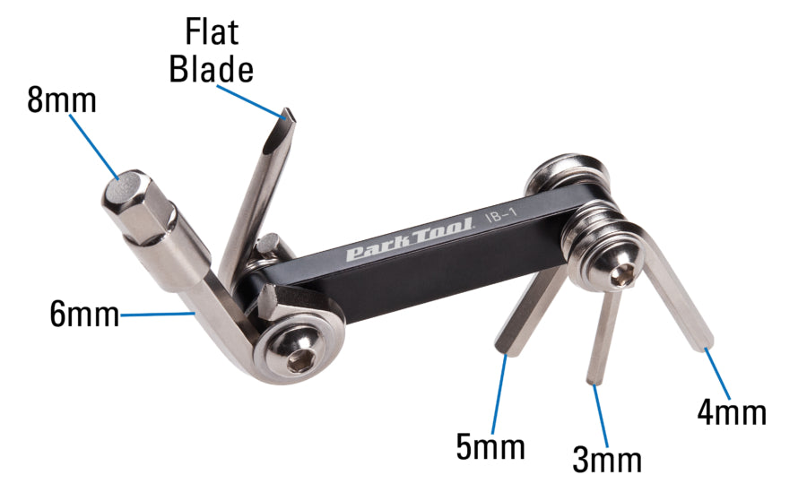 Park Tool IB-1: dimensões e conteúdo