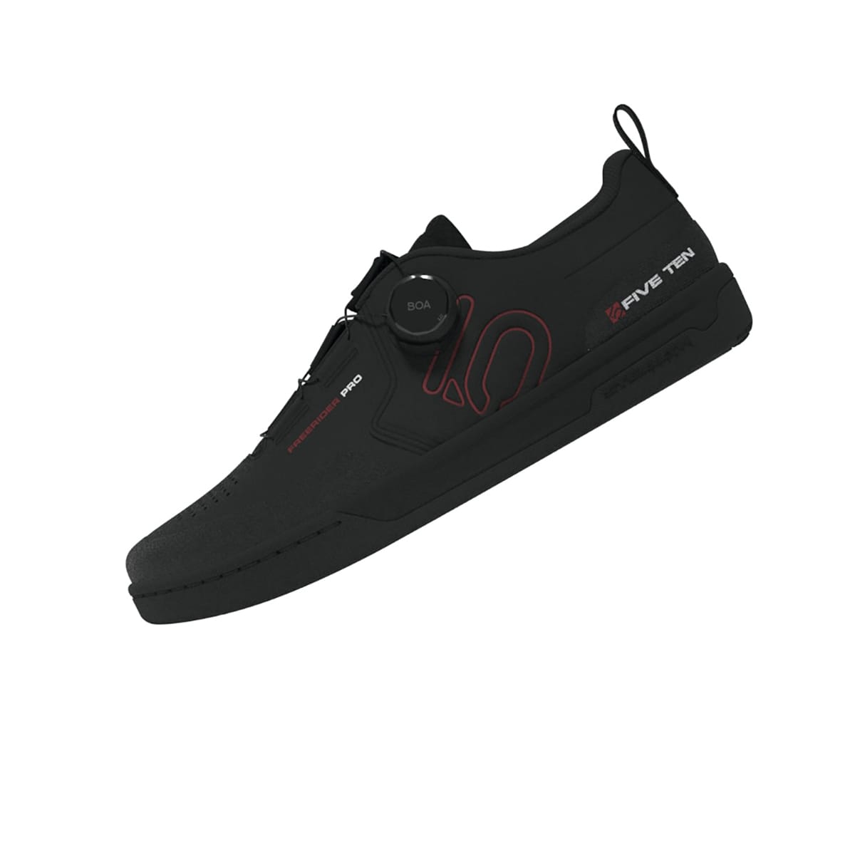 ADIDAS FIVE TEN FREERIDER PRO BOA Sapatos MTB Preto/Vermelho 2025