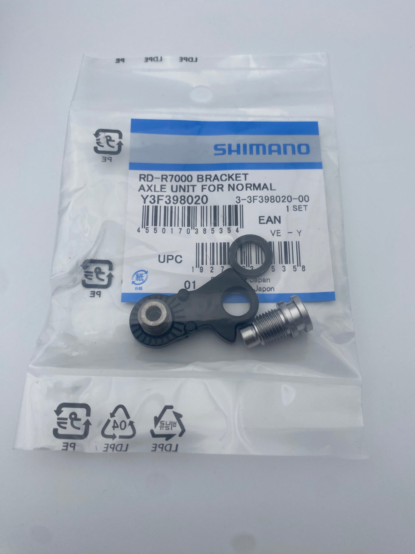 Placa de ligação do desviador Shimano RD-R7000-SS