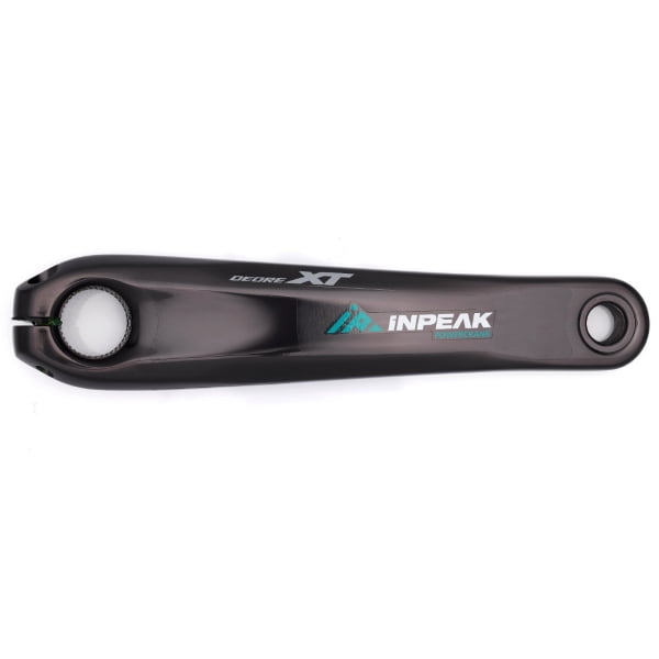 Braço esquerdo do pedaleiro com medidor de potência INPEAK POWERCRANK Shimano XT M8100