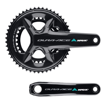 Pedaleiro com Medidor de Potência INPEAK POWERCRANK-E TWIN2 LR Shimano Dura-Ace R9200
