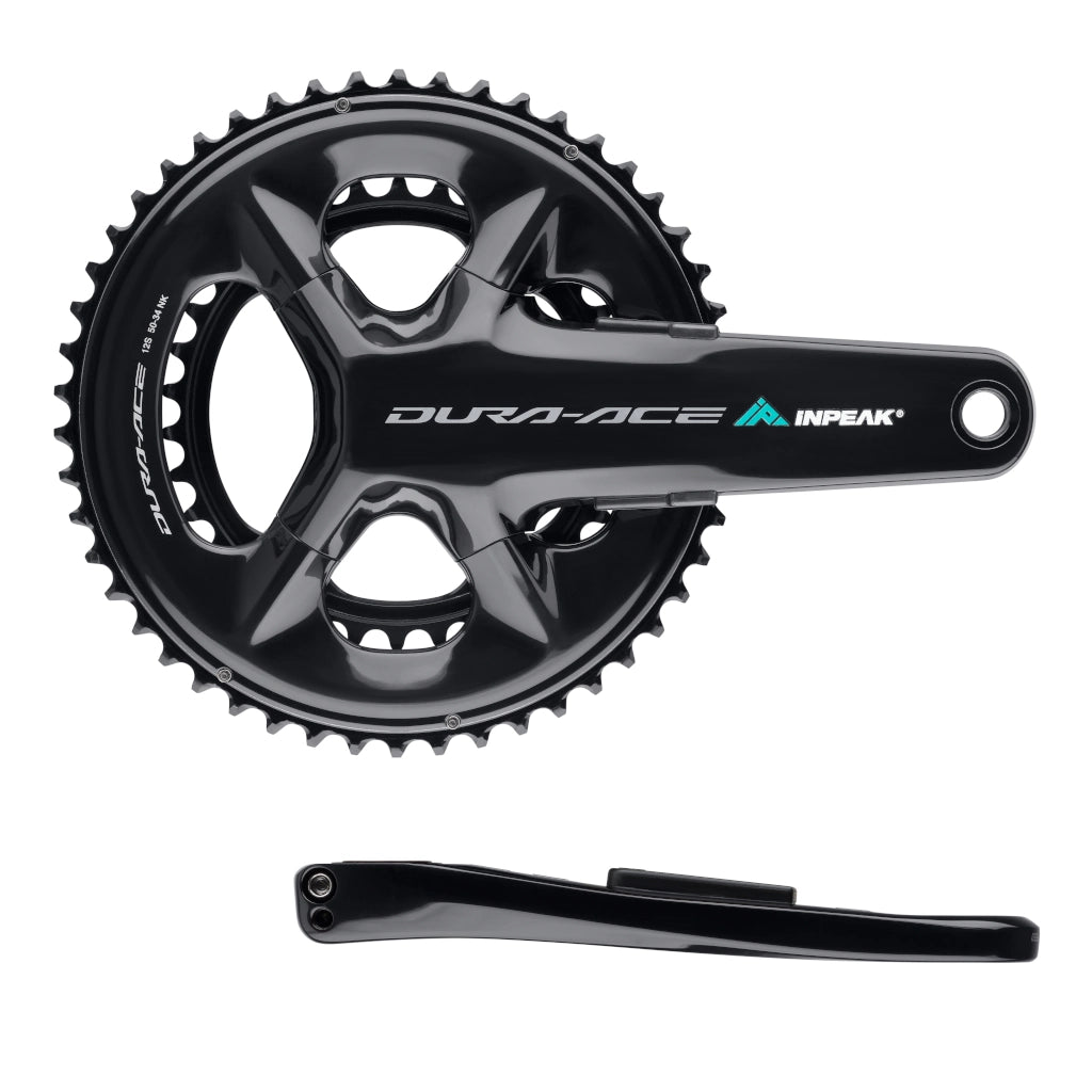 Pedaleiro com Medidor de Potência INPEAK POWERCRANK-E TWIN2 LR Shimano Dura-Ace R9200