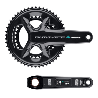 Pedaleiro com Medidor de Potência INPEAK POWERCRANK-E TWIN2 LR Shimano Dura-Ace R9200