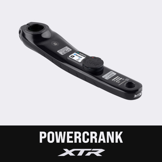 Pedivela esquerda com medidor de potência INPEAK POWERCRANK Shimano XTR M9200