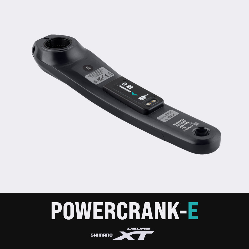 Braço Esquerdo com Medidor de Potência INPEAK POWERCRANK-E Shimano XT M8200