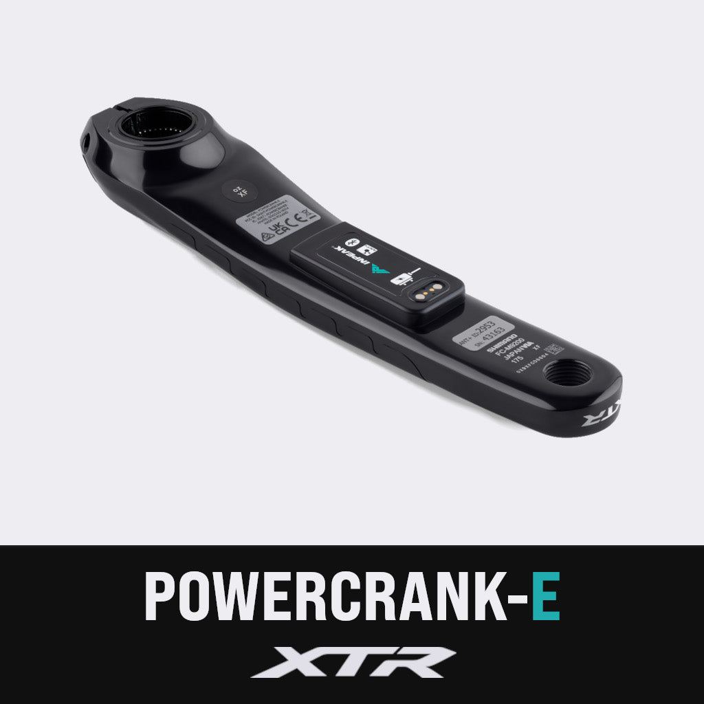 Braço Esquerdo com Medidor de Potência INPEAK POWERCRANK-E Shimano XTR M9200