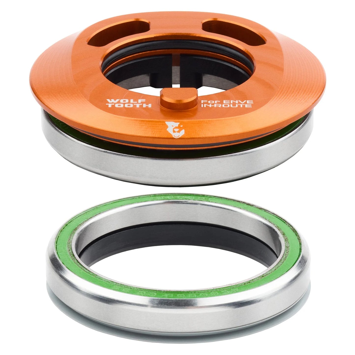 Conjunto de direção integrado WOLF TOOTH PREMIUM AERO IS52 ENVE In-Route Laranja