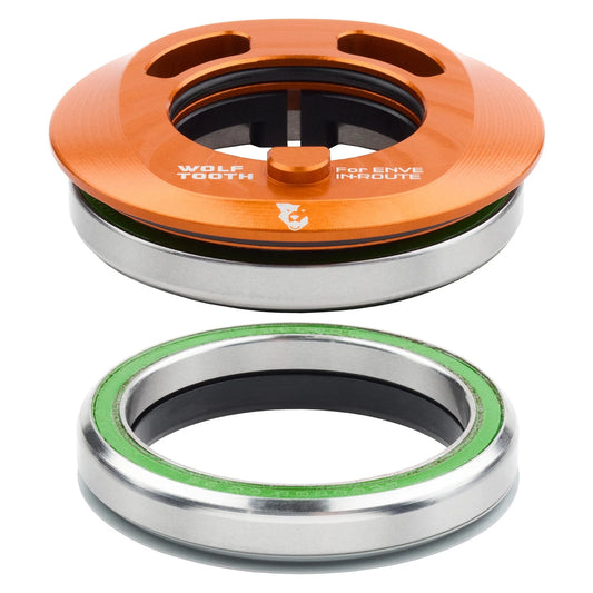 Conjunto de direção integrado WOLF TOOTH PREMIUM AERO IS52 ENVE In-Route Laranja