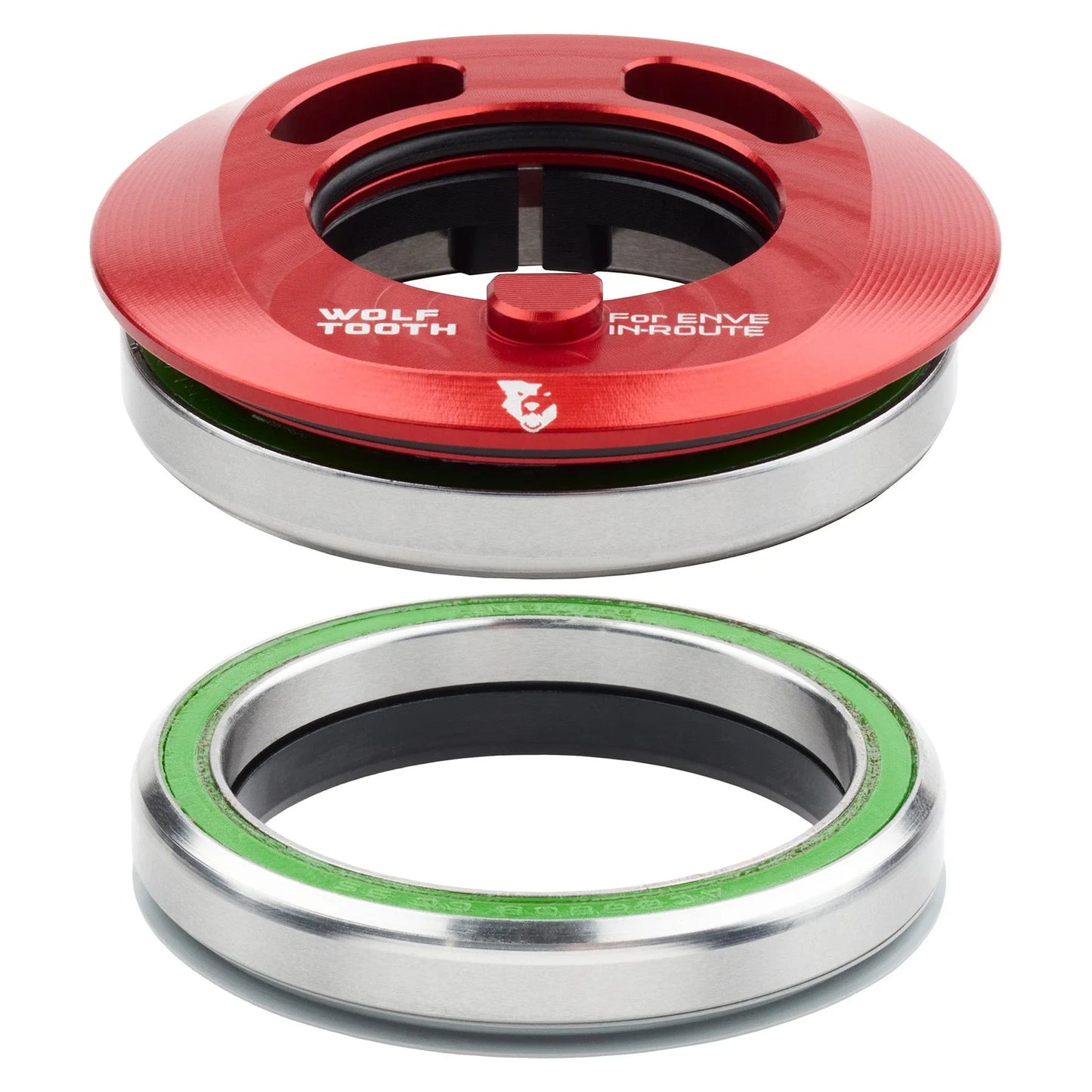 Conjunto de direção integrado WOLF TOOTH PREMIUM AERO IS52 ENVE In-Route Vermelho