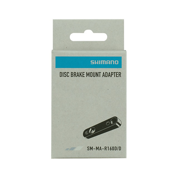 Adaptador de pinça traseira SHIMANO SM-MA-R160 FLATMOUNT para disco de 160 mm