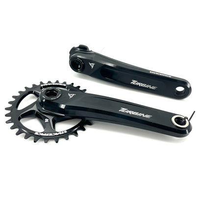 Pedaleiro Mono RACE FACE TURBINE CINCH Shimano 12 Velocidades