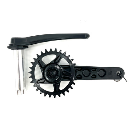 Pedaleiro Mono RACE FACE TURBINE CINCH Shimano 12 Velocidades