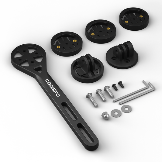 Suporte universal para ciclocomputador COOSPO MT6S para guiador integrado/aero