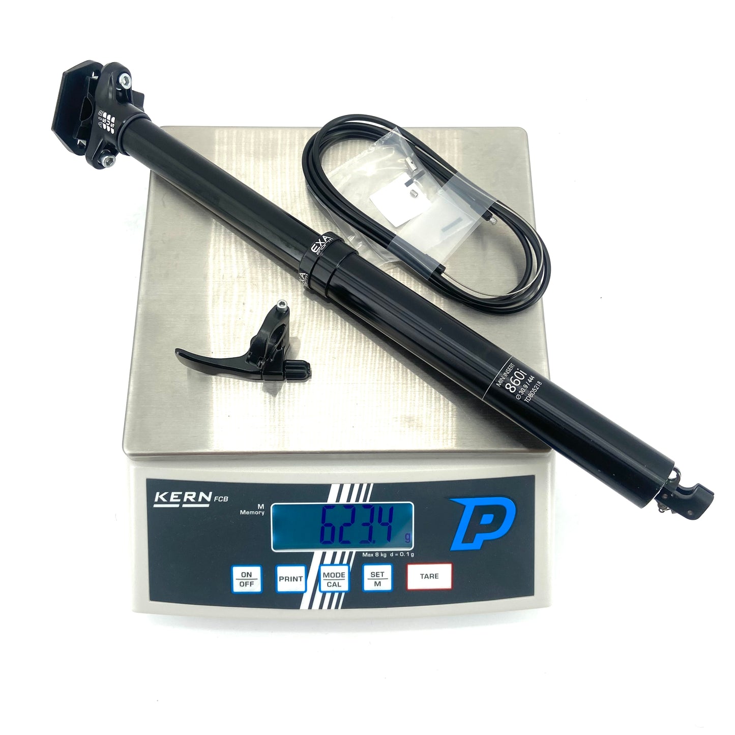 EXAFORM 860-I Espigão de selim telescópico/suspenso com controlos