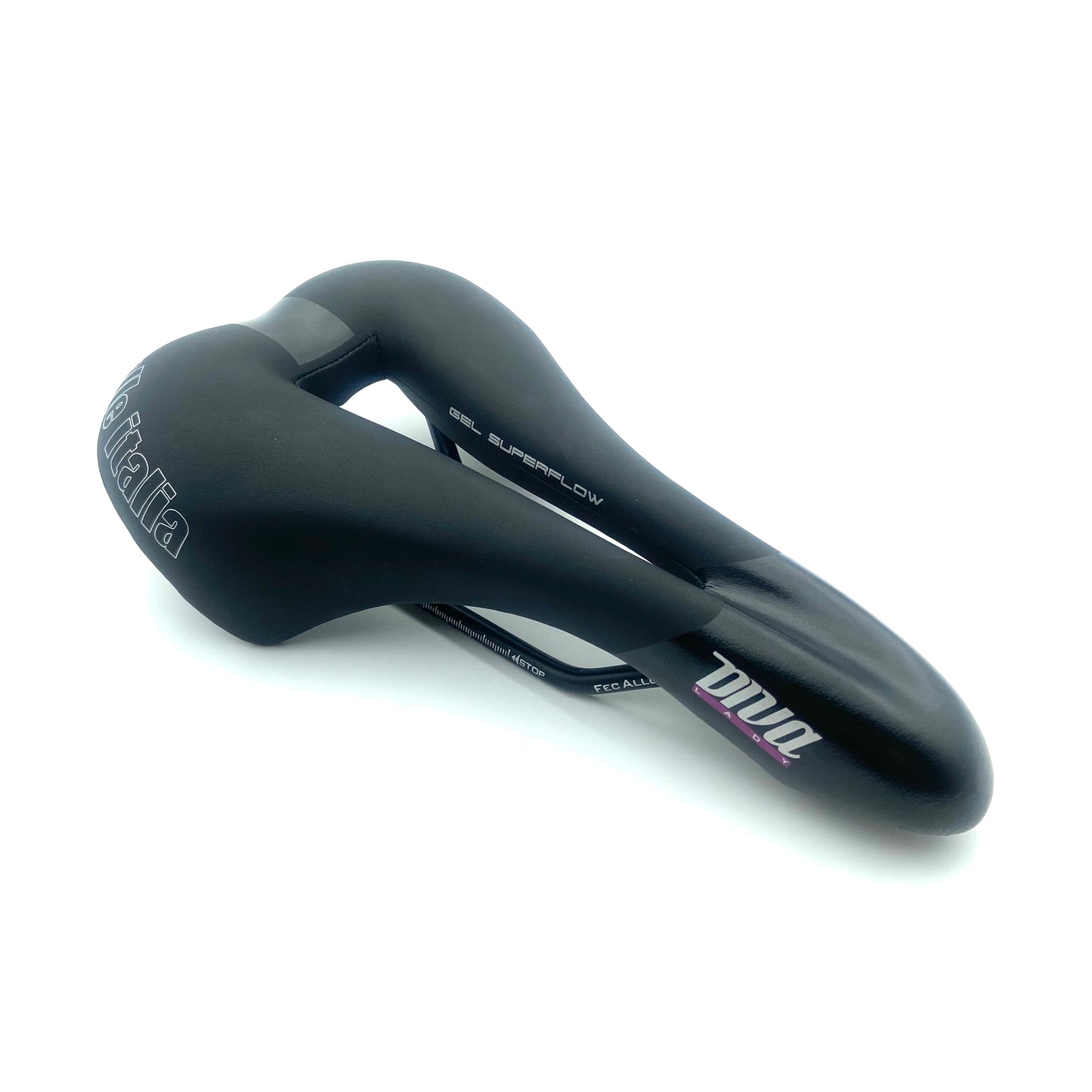 Selim SELLE ITALIA DIVA GEL SUPERFLOW L Trilhos para mulher Fec