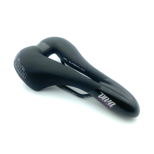 Selim SELLE ITALIA DIVA GEL SUPERFLOW L Trilhos para mulher Fec