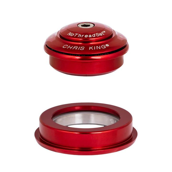 CHRIS KING INSET 2 Semi-Integrated Headset 1"1/8-1.5" ZS44/ZS56 Vermelho