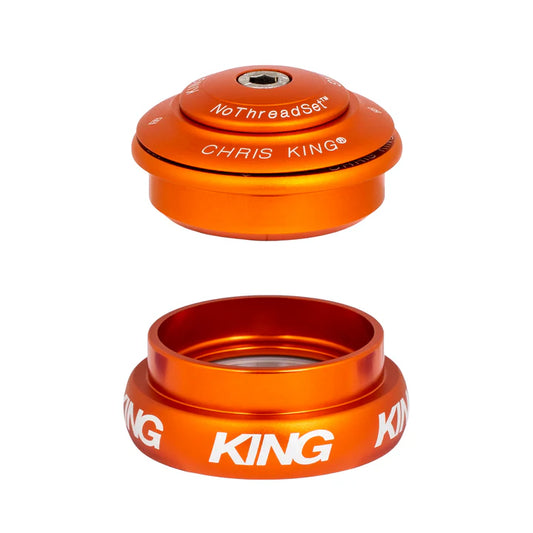 CHRIS KING INSET i8 1"1/8-1"1/4 ZS44/EC44 Auscultador laranja semi-integrado/externo