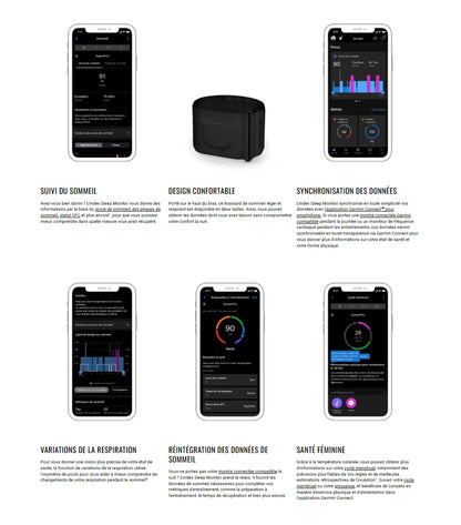 Braçadeira GARMIN INDEX™ SLEEP MONITOR