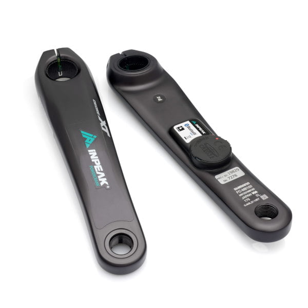 Braço esquerdo do pedaleiro com medidor de potência INPEAK POWERCRANK Shimano XT M8100