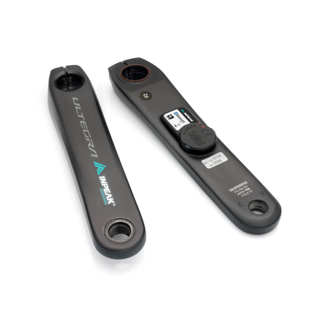 Pedivela esquerda com medidor de potência INPEAK POWERCRANK Shimano Ultegra R8100