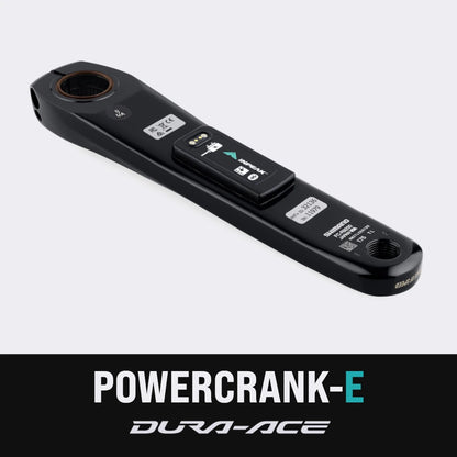 Braço esquerdo do pedaleiro com medidor de potência INPEAK POWERCRANK-E Shimano Dura-Ace R9200