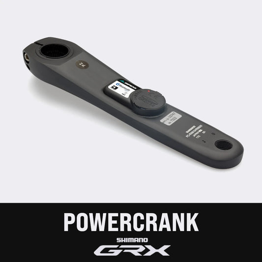 Pedivela esquerda com medidor de potência INPEAK POWERCRANK Shimano GRX RX810/820
