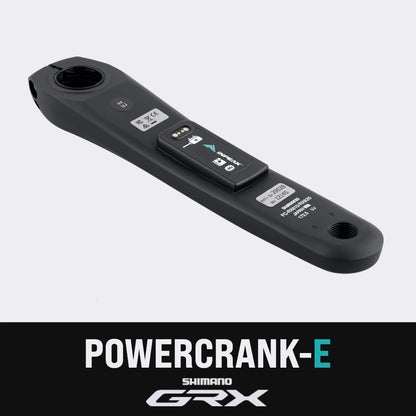 Braço esquerdo do pedaleiro com medidor de potência INPEAK POWERCRANK-E Shimano GRX RX810/820