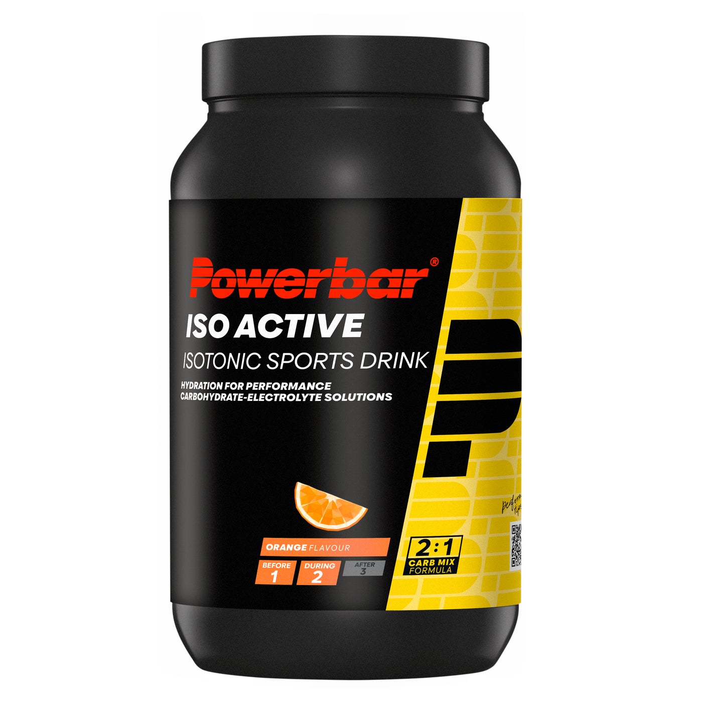 Bebida energética POWERBAR ISOACTIVE (1,3 kg) Laranja