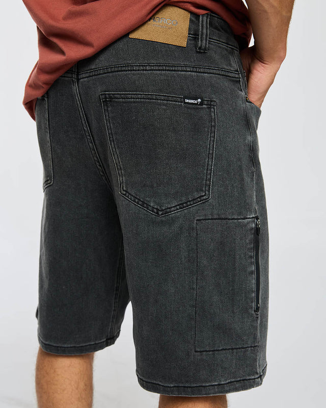 DHARCO JORT UNISEX COASTAL WASH Calções Preto