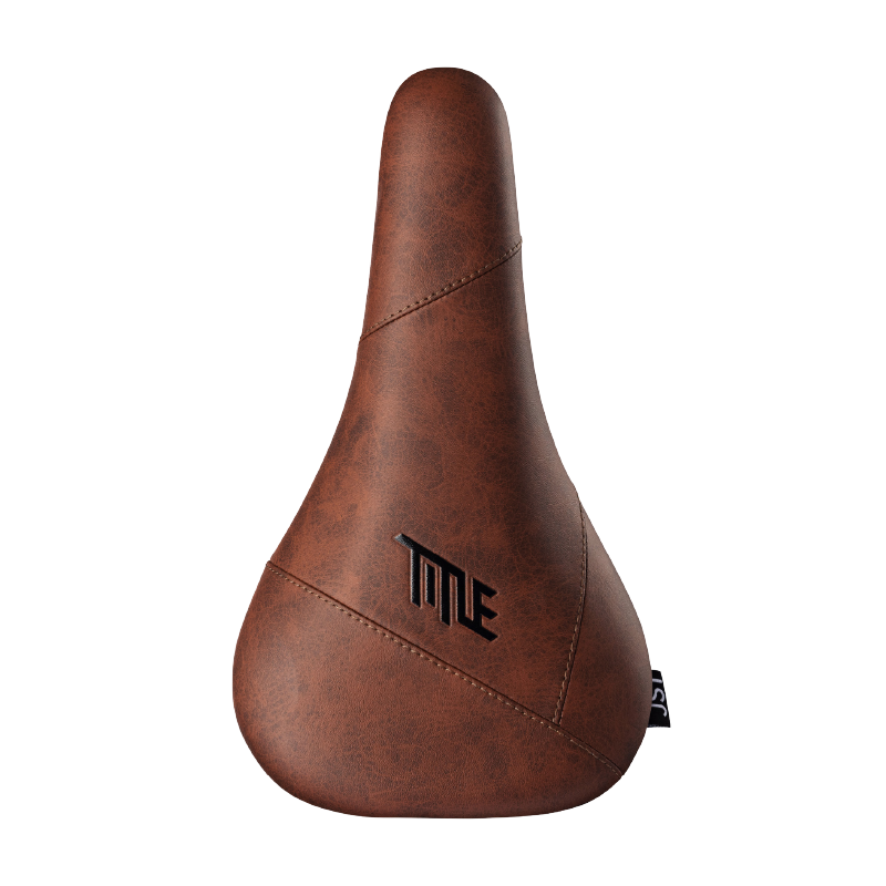 Selle Title JS1 marron, vue de dessus
