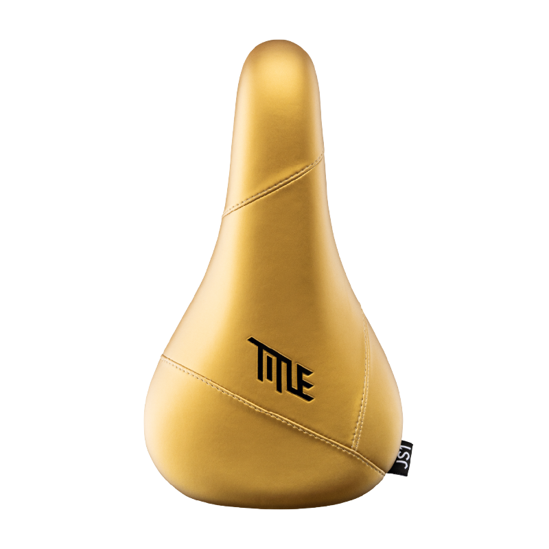 Selle Title JS1 or, vue de dessus