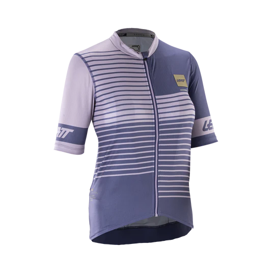 Camisola de manga curta LEATT MTB ENDURANCE 3.0 para mulher Roxo