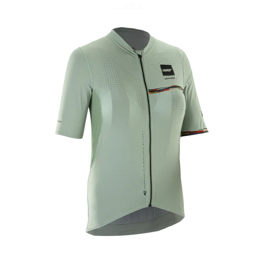 Camisola de manga curta LEATT MTB ENDURANCE 5.0 CARGO para mulher Verde