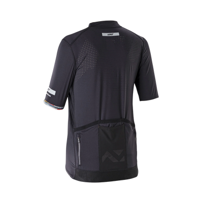 Jersey LEATT MTB ENDURANCE 5.0 CARGO Mulher Mangas Curtas Preto