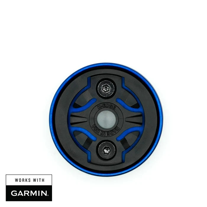 Suporte de haste para GPS Garmin K-EDGE GRAVITY Azul