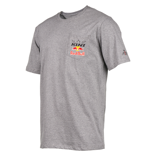 T-Shirt O'NEAL PT Kini Red Bull 1.0 Cinzento