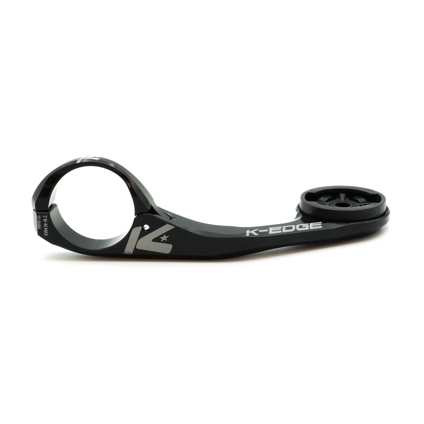 K-EDGE GARMIN MAX XXL 31.8mm Suporte de guiador Preto