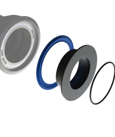 Tampas de rolamentos BIKONE BSA/BB86-92/ITA eixo 24 mm
