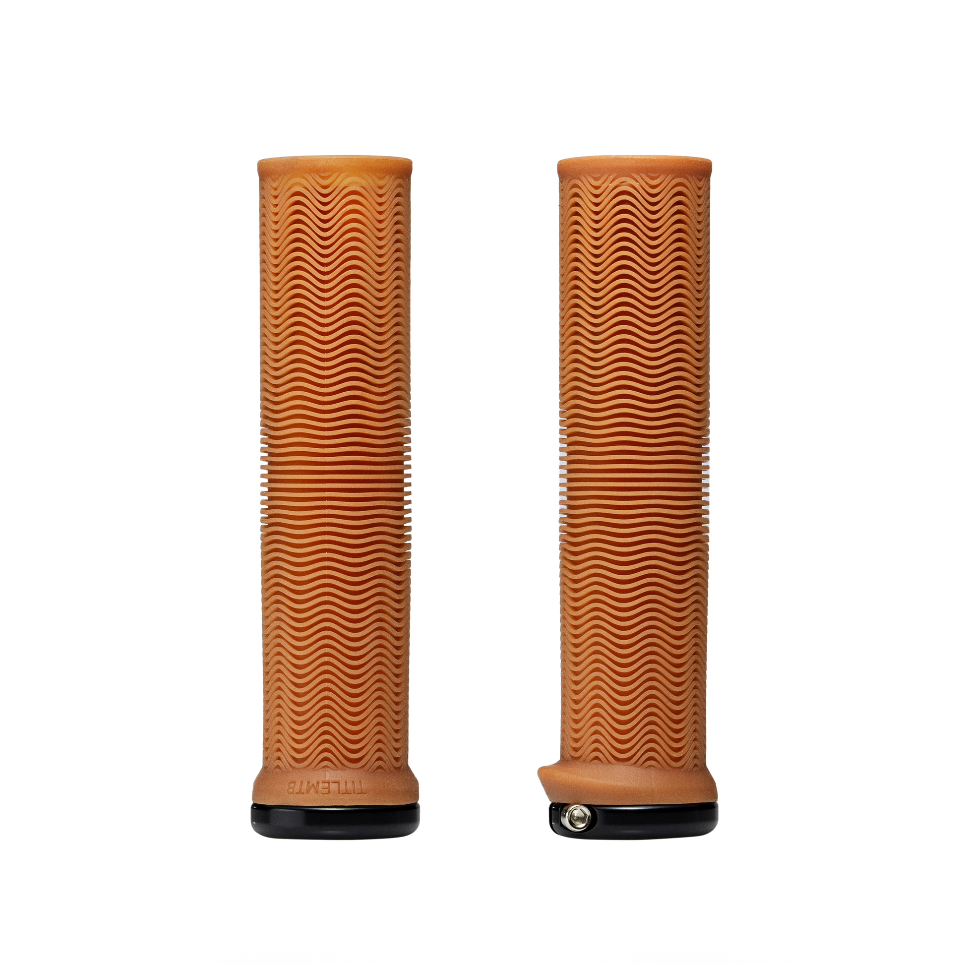 Grips Title MTB LO1 coloris Gum - vue verticale