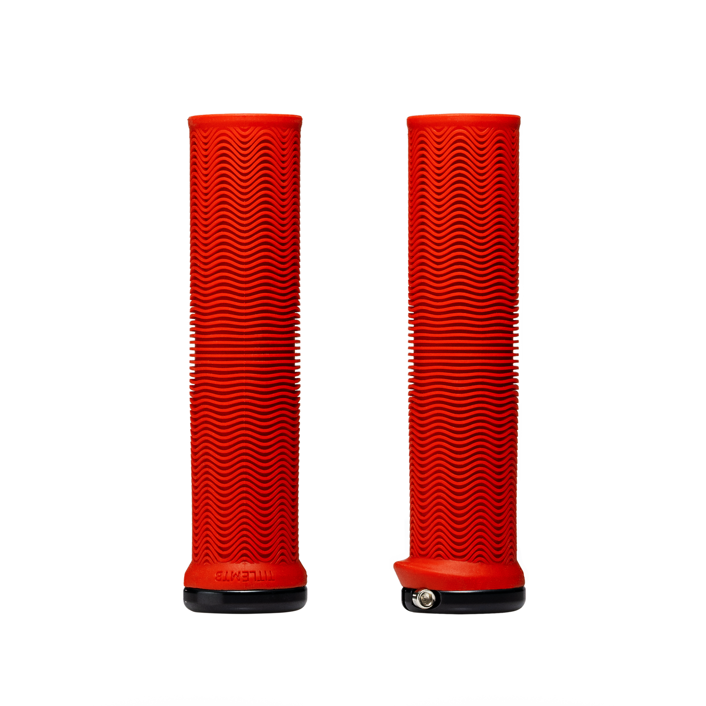 Grips Title MTB LO1 Rouge - vue verticale