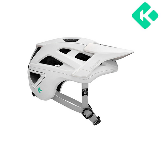 Capacete de BTT LAZER JACKAL KINETICORE Branco mate