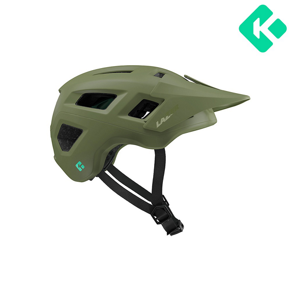 Capacete de BTT LAZER COYOTTE KINECTICORE Verde mate