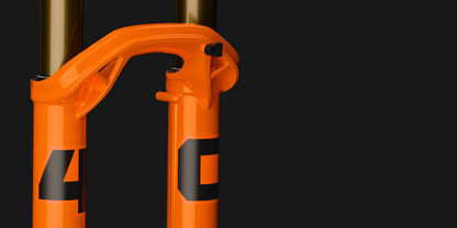 Garfo FOX 40 FACTORY 29" Grip X2 Laranja 2027