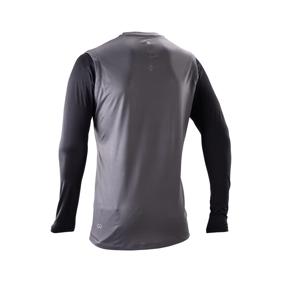 Camisola de manga comprida LEATT MTB Gravity 2.0 Preto/Cinzento