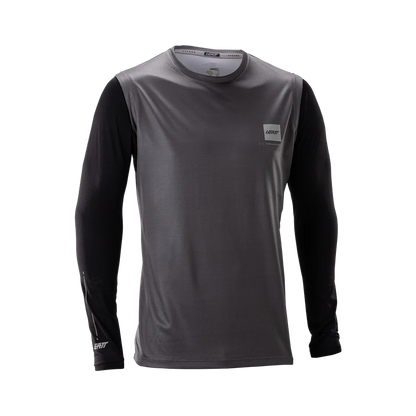 Camisola LEATT MTB GRAVITY 2.0 Mangas Compridas Preto/Cinzento