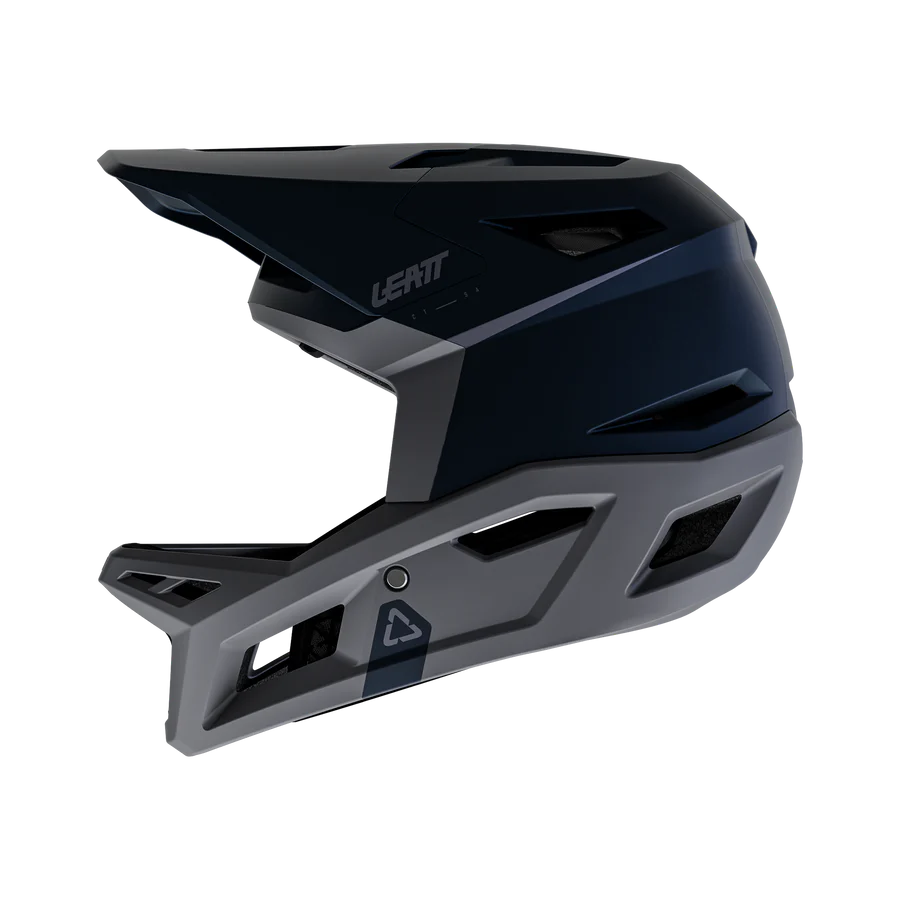 Capacete de BTT LEATT GRAVITY 4.0 STEALTH Preto/Cinzento