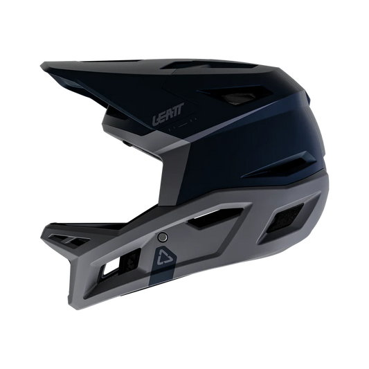 Capacete de BTT LEATT GRAVITY 4.0 STEALTH Preto/Cinzento