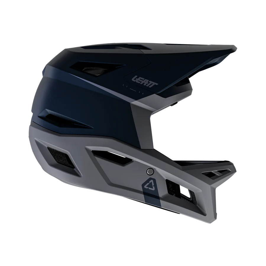 Capacete de BTT LEATT GRAVITY 4.0 STEALTH Preto/Cinzento