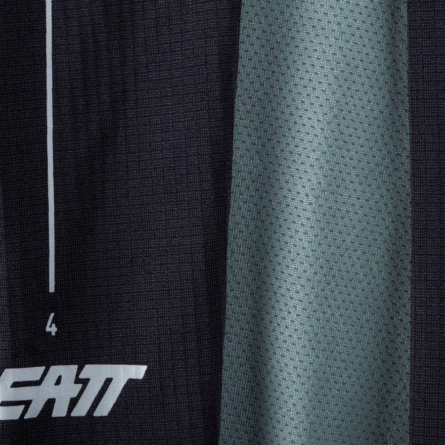 Kit de calça e camisola preta/verde LEATT MTB GRAVITY 1.0 Junior